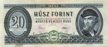 1975. 20Ft (3x) T:II+,II