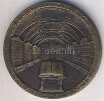 Csehország/Czech republic 1959 Bibliotheca Strahovinesis Br. plakett sign: Spánek T:2-