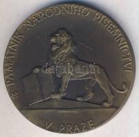 Csehország/Czech republic 1959 Bibliotheca Strahovinesis Br. plakett sign: Spánek T:2-