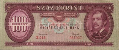 1960-1962. 100Ft (3x) T:III