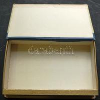 cca 1950 Tere-Fere teasütemény könyv formájú papírdoboz 20x29 cm