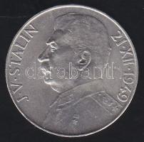 Csehszlovákia 1949. 100K Ag "Sztálin" T:1-