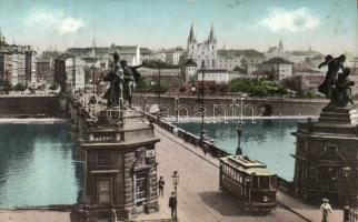 Praha Smíchov Palacky bridge