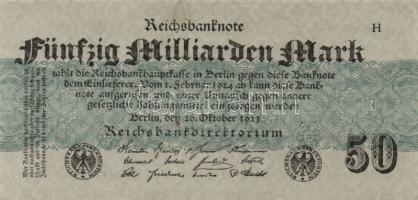 Német Birodalom 1923. 50.000.000.000M T:II