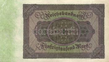 Német Birodalom / Weimari Köztársaság 1922. 50.000M T:II-