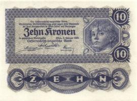 Ausztria/Osztrák-Magyar Bank 1922. 2K (2x) + 10K (2x) T:I