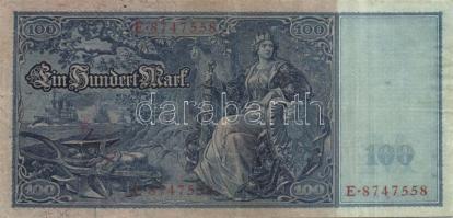 Német Birodalom / Császárság 1910. 100M T:III