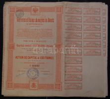 1920. Donyec Üveg-és vegyi gyárak részvény (7x)