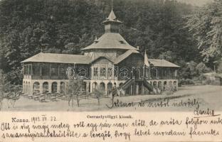 Kassa Csermelyvölgy kiosk