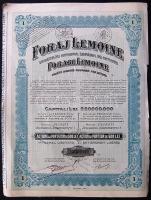 Románia 1926. Lemoine Fúró Vállalat részvény