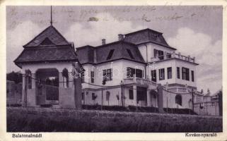 Balatonalmádi Kovács-nyaraló