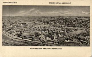 Budapest X. Első Magyar Részvényserfőzde, Haggenmacher-Dreher Antal serfőzdéi (EK)