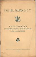 1898 A pécsi és szabolcsi bányakerületekben létező fontosabb üzemi berendezések