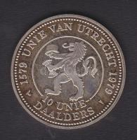 Hollandia 1979. Utrecht egyesesülésének 400. éves évfordulója Ag emlékérem T:PP