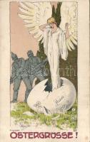 Military Easter WWI litho s: E. Kutzer (EB)