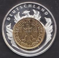 Németország DN. "Európai valuták" 1963. 1DM-al Ag emlékérem T:PP / 33.7g