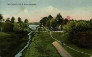 Mindszent a Kurca torkolata