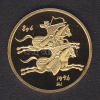 1996. 20.000Ft Au "Honfoglalás" 6,982g T:PP Csak 5000db! Díszdobozban, tanúsítvánnyal!