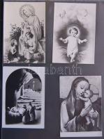 cca 1880-1930 32 db szentkép sok lithoval / 32 holy-cards with many lithos