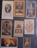 cca 1880-1930 32 db szentkép sok lithoval / 32 holy-cards with many lithos