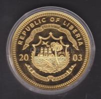 Libéria 2003. 5$ "ECU-Europa" bicolor T:PP