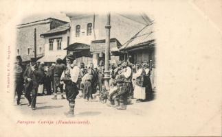 Sarajevo market merchants