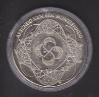 Hollandia 2001. "Holland Guldenek" Ag emlékérem T:PP Tanúsítvánnyal! / 32g