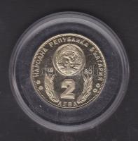 Bulgária 1980. 2L "Labdarúgó VB" (aranyozva) T:PP