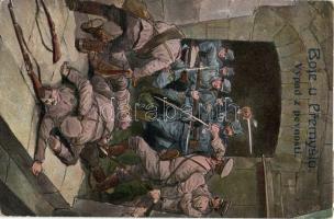 Przemysl fortress under attack