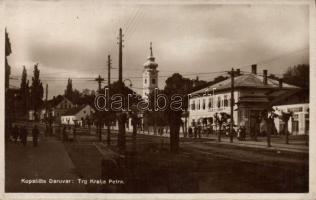 Daruvar King Peter square with brewery and spa photo
