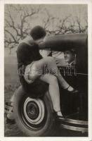 Michelin tire, erotic photo