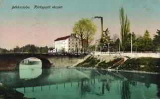 Békéscsaba Kőrös-part gyárral (EK)