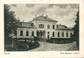 Recsk Báró Barkóczy-kastély (b)