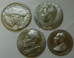 4db klf alumínium emlékplakett T:vegyes