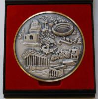 Franciaország / Nimes emlékplakett eredeti tokban T:1