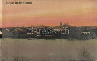 Szatmárnémeti with synagogue