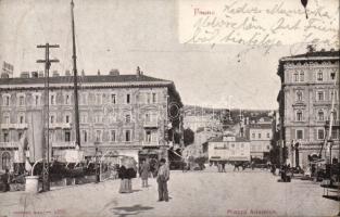 Fiume Adamich square Grand Hotel Europe