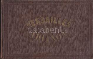 cca 1910 Versailles és Trianon képes füzet 25 metszet-reprodukcióval / Reproduction of 25 etchings in booklet