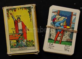 1 pakli tarot jóskártya és 1 pakli cigány jóskártya