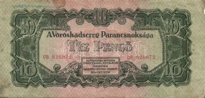 1936-1946. 10db klf pengő bankjegy T:III