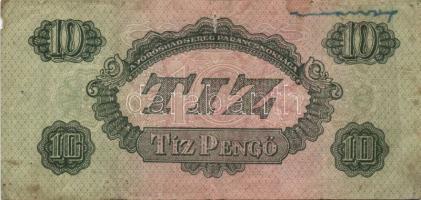 1936-1946. 10db klf pengő bankjegy T:III