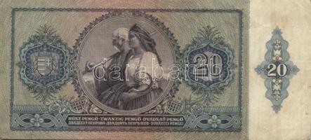 1936-1946. 10db klf pengő bankjegy T:III