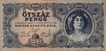 1936-1946. 10db klf pengő bankjegy T:III