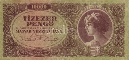 1936-1946. 10db klf pengő bankjegy T:III
