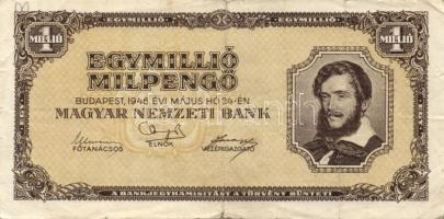 1936-1946. 10db klf pengő bankjegy T:III