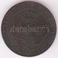 Spanyolország 1867. 5c T:3