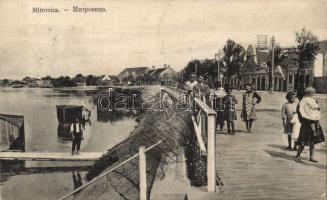 Szávaszentdemeter (Sremska Mitrovica) Száva quay, fishing nets