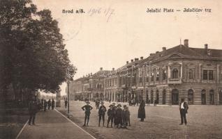 Slavonski Brod Jelacic square