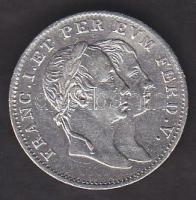 Ausztria/HUNGARIKA 1830 Koronázási zseton Ag I.Ferenc-V.Ferdinánd T:2 apró ph.