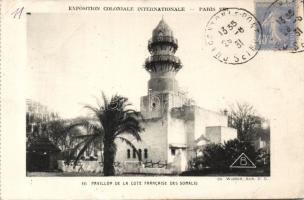 1931 Paris, Exposition Coloniale Internationale, Pavillon de la Cote FRancaise des Somalis